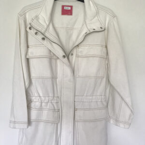 Chaqueta jeans blanca