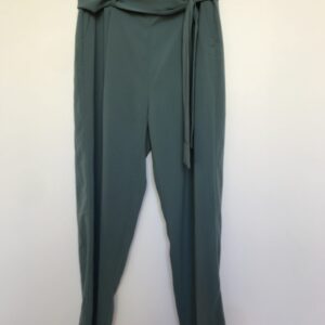 Pantalones verde petróleo Basement
