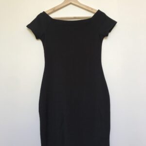 Vestido negro Sybilla