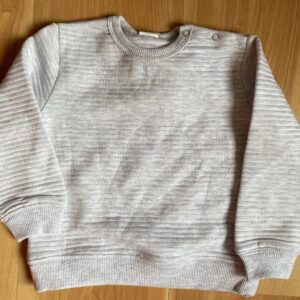 Polerón gris unisex 2 años