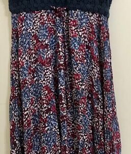 Vestido con macramé