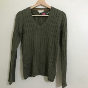 Sweter verde oliva
